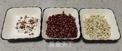 Make The porridge of red bean rice step 0