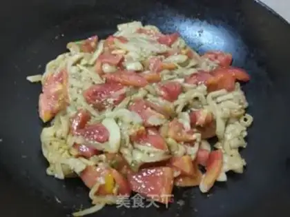Make Tomato fried eggplant step 8