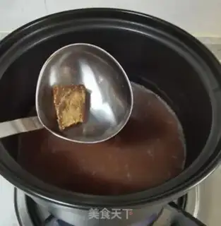 Make The porridge of red bean rice step 4