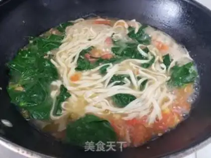 Make Potato tomato noodles step 6