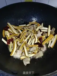 Make The celery is made of beans step 5