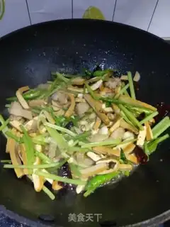 Make The celery is made of beans step 9