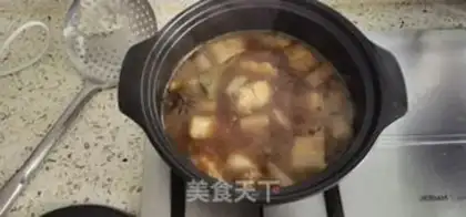 Make Quail egg red pork step 5