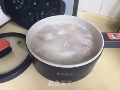 Make Curry wings and potatoes step 4
