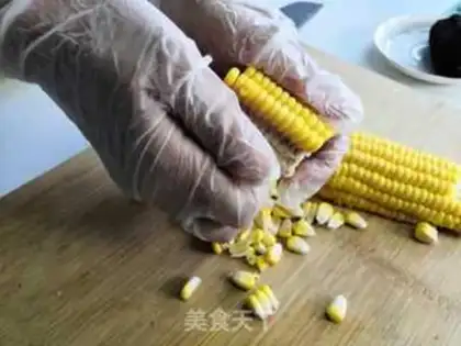 Make Zinced corn step 1