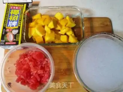 Make Mango Simirou step 1