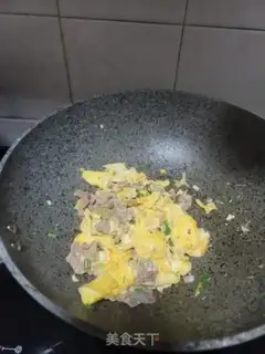 Make Beef chop fried eggs step 7