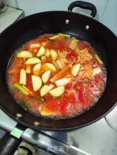 Make Tomato noodles step 6