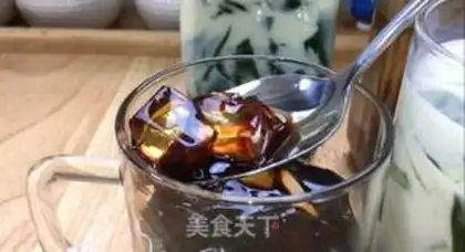 Make Cool double-coloured ice powder step 13