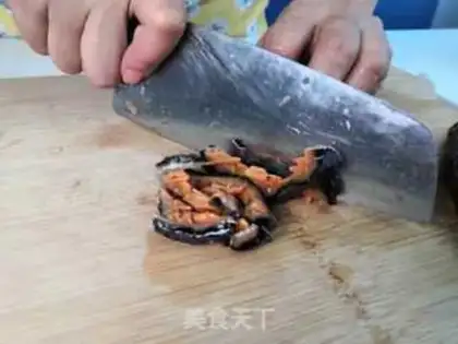 Make Sea cucumbers step 1