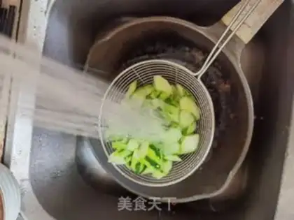 Make Shrimp fried cucumber step 14