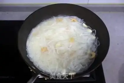 Make White radish, seameat step 5