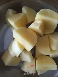 Make Tomato corn and potatoes step 3