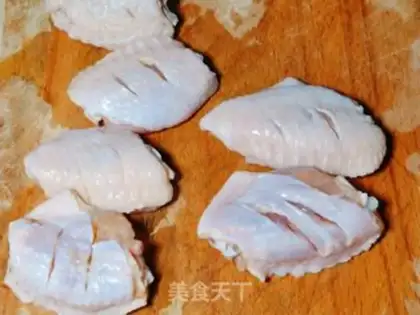 Make Fancy chicken wings step 1