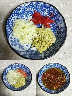Make Gold-cuilled steamed fish step 2