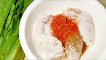 Make Fancy chicken wings step 3