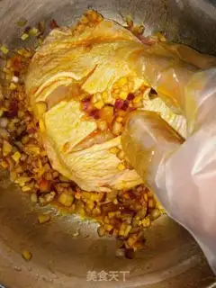 Make Salt chicken step 4