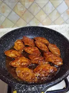 Make Fried chicken wings step 10