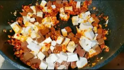 Make Duck tofu step 5