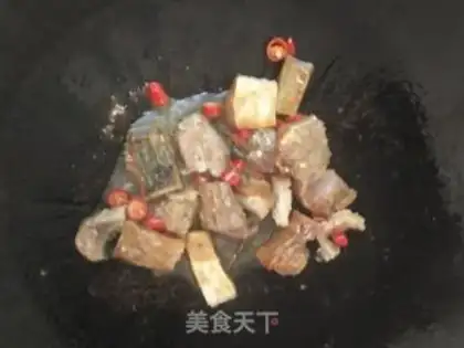 Make Spicy salted fish eggplant step 2
