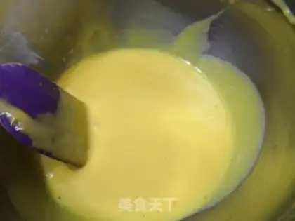 Make Chocolate noodle cake step 1