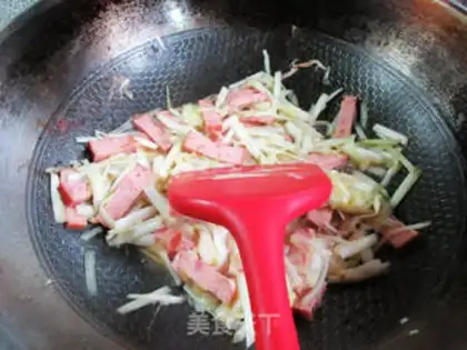 Make Roasted ham and yellow step 5