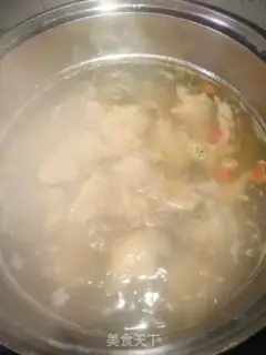 Make Red tomato egg dumplings step 14