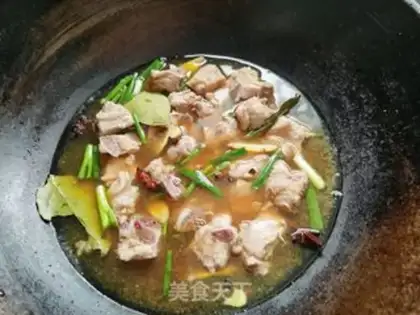 Make Garlic ribs step 1