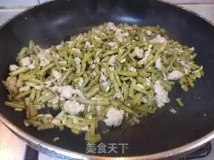 Make Meat and soybeans step 3