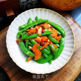 Make Sweet peas with carrots step 7