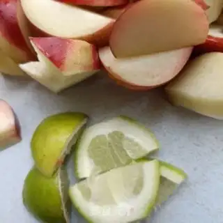 Make Peach cans step 2