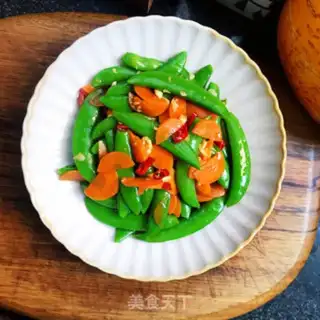 Make Sweet peas with carrots step 8