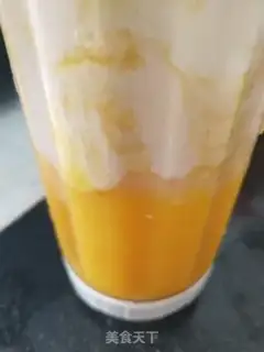 Make Bean beans, mango mousse cake step 2