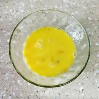 Make Egg ham pancakes step 2