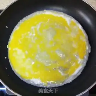 Make Egg ham pancakes step 4