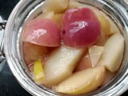 Make Peach cans step 7