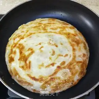 Make Egg ham pancakes step 6