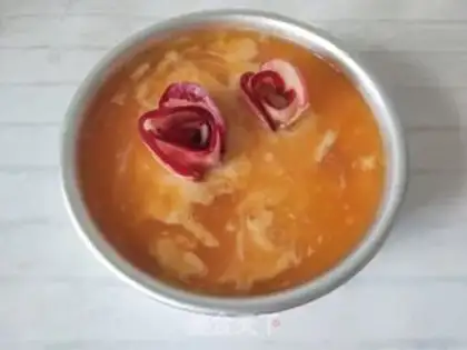 Make Bean beans, mango mousse cake step 10
