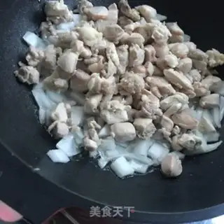 Make Curry potato chicken step 6