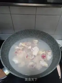 Make Old hen mushroom soup step 3