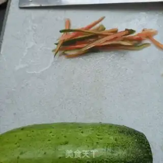 Make The cucumber with the taco step 9