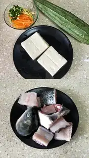 Make Smelt tofu head soup step 0