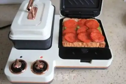 Make Salami sandwich step 5
