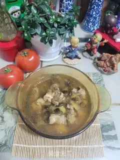 Make Old hen mushroom soup step 11