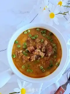 Make Curry beef eggs step 8