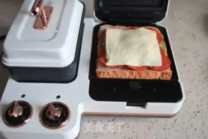 Make Salami sandwich step 7