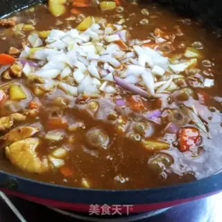 Make Curry potato chicken step 12