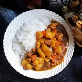 Make Curry potato chicken step 13