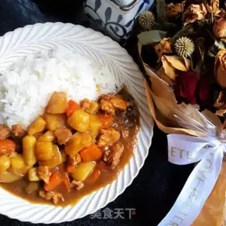 Make Curry potato chicken step 14