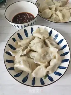 Make Soybeans pork dumplings step 12